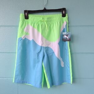 NWT "Puma" Swim Trunks Boys Size XL